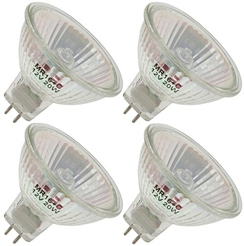 Industrial Performance BAB/CG, 20 Watt, MR16, Bi-Pin (GX5.3) Base Light Bulb (4 Bulbs)