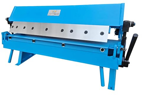 KATSU Tools Manual Sheet Metal Bending Folding Machine Bender 610mm for 1.0mm Thickness Sheet Metal, 165155