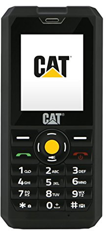 Cat phones B30 Single-SIM Handy (5,1 cm (2 Zoll) Display, 1GB interner Speicher, 1000 mAh Akku) schwarz