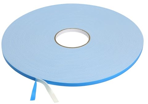 J.V. Converting Window Glazing Tape Double-Sided, Closed Cell, (DC-WGT-01), 3/8 in. x 50 yds. x 1/16 in. Thick (White)
