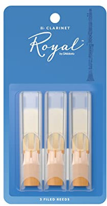 Rico Blätter für Bb-Klarinette Stärke 1.5 (3 Stück) Beige