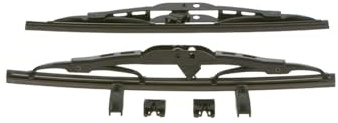 BOSCH Balai d'essuie-glace 3397118800 | Compatible avec: AUSTIN MINI II, CITROËN 2 CV, DYANE, LAND ROVER 88/109, LAND 88/109 Geländewagen offen, TRABANT 1.1