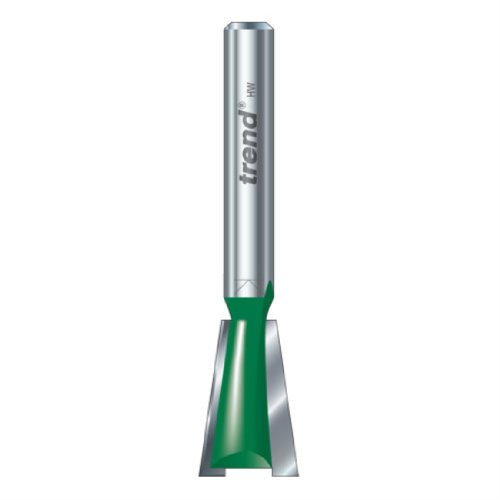 TREND CraftPro Schwalbenschwanzfräser, 12 mm Schaft, 19.1 mm Schnittdurchmesser, 97 Grad Winkel, 25 mm Schnittlänge, Hartmetallbestückt, C179X12MMTC
