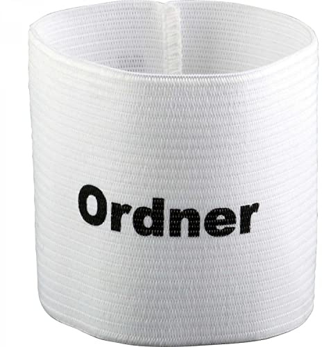 Derbystar Ordnerbinde, Senior, weiß, 4063000000
