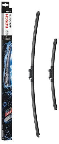 Bosch Wiper Blade Aerotwin A558S, Set of Front Wiper Blades, 700mm/400mm