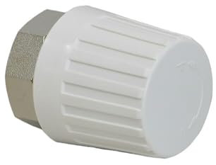 OVENTROP Manueller Kopf, Ref. 101 25 65 Gewinde, Durchmesser: M 30 x 1,5 cm, zur Steuerung der Raumtemperatur in Ihrem Haus, Thermostatventil, Durchflusskontrolle, Temperaturregler, Zentralheizung