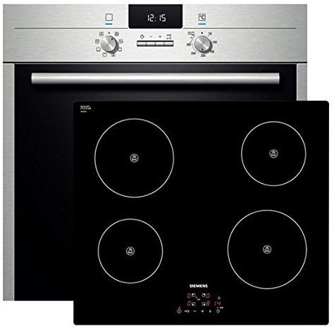 Siemens Einbau Backofen HB63AB521 + Kochfeld Induktion EH611BA18E, EEK: A
