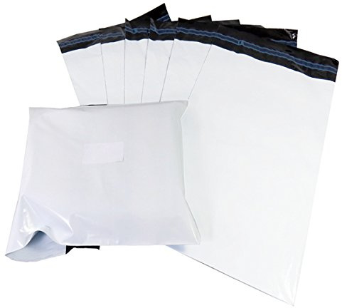 Triplast 6 x 9-tums postväska i plast – vit (paket med 500)