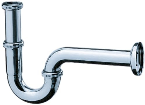 hansgrohe Siphon (Röhrensiphon für Waschbecken) chrom