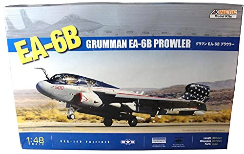 Kinetic Sand - Grumman EA-6B Prowler - Modellflugzeug, Länge: 38.1 cm, Breite: 33.73 cm, Höhe: 7.62 cm, für Erwachsene, Modellbau-Enthusiasten, Militärflugzeug-Fans, unisex