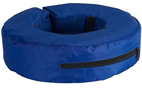 Buster Inflatable Elizabethan Collar  Blue (Size: Medium)
