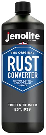 JENOLITE Rust Converter Liquid | 1 Litre | Corrosion Inhibitor & Metal Treatment | Surface Remedy & Remover for Cars | Converts Rust into a Stable, Primed & Ready-to-Paint Surface