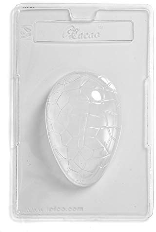 Cacao Grand Œuf de Pâques Demi Moule à Chocolat Unique Creux X 10