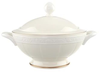 Villeroy & Boch Ivoire Sopera Redonda de 2.8 L, Porcelana, Blanco, 30x30x30 cm
