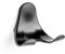 Valera Universal Wall Holder, soporte de pared para secador de pelo universal, mod. 040 universal, Color Negro