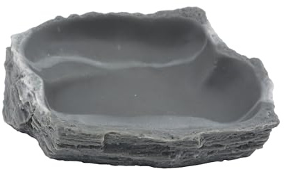 Lucky Reptile Water Dish, färg: granit, storlek: medium