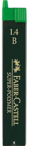 Faber Castell Feinminen Dose mit 6 Minen 1,4mm B