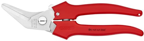 KNIPEX Tools 95 05 185, 7 1/4-Inch Combination Cutting Shears