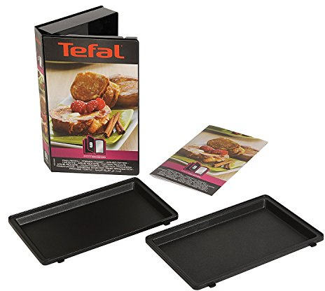 Tefal Coffret Snack Collection - 2 plaques pain perdu + 1 livre de recettes XA800912