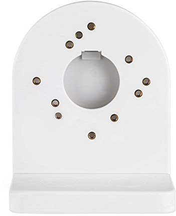NIMOA Wandhalterung für Dome-Kamera, Kamera Halterung Universal CCTV ABS Kunststoff Dome Kamera Wandhalterung Ständer Kamera-Wandhalterung (Weiß)
