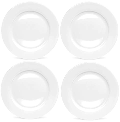 Royal Worcester Dinner Plate, White, 27 cm, Set of 4