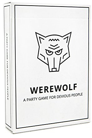 Werewolf: EIN Partyspiel für hinterhältige Menschen | Social Deduction & Bluffing Gameplay; 50 Karten, 9 Rollen inkl. Seer, Doktor und Hexe; hergestellt in den USA.