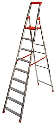 HOMEGARDEN Scala Professionale Alluminio 9 Gradini