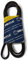 Meyle 050 006 1050 Correa trapecial poli V