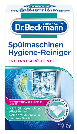 Hygiène de lave-vaisselle Dr Beckmann nettoyant 75 -Activement élimine les résidus