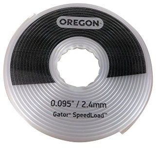 Oregon 24-595-25 Gator SpeedLoad Mähfaden, 2,4 mm, 25er-Pack, LG