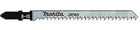 Makita B-07674 Stichsägeblatt B-10 HCS 100 Stück, ideal für saubere und schnelle Schnitte in Holz und Kunststoff von 3 bis 65 mm Materialstärke