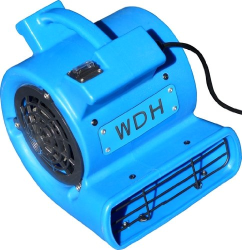 Aktobis Mini ventilateur turbo WDH-C20 avec une circulation d'air de 420 m³/h !