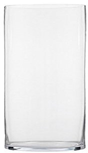 Zelda Bomboniere Cilindro in Vetro Clear Diametro 10 Cm Altezza 15 Cm