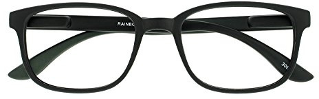 I NEED YOU Lesebrille Rainbow, +1.00 Dioptrien, schwarz | Lesebrille aus der RAINBOW-Serie in kräftiger Farbe, erhältlich in unterschiedlichen Sehstärken für den täglichen Lesebedarf.