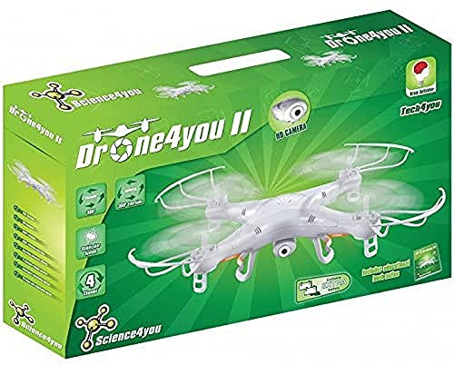Drone4you M fur Kinder 14 Jahre - Drone Fernbedienung mit Cámera und Stabilisationssystem, Robotic für Kinder, 8000474