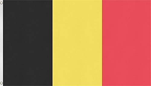 Fahne/Flagge Länderflagge Deutschland und andere Länder 90 x 150 Farbe Belgien
