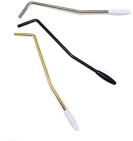 Confezione da 3 barre per tremolo con filettatura da 6 mm, per chitarra elettrica Stratocaster, sistema tremolo