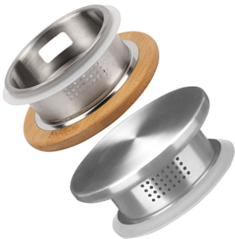 BESTonZON 2st Deckel F¨¹r F¨¹r Kaltes Wasser Saft Kappe Stopfen F¨¹r Wasserkr¨¹ Wasserkocher Deckel Karaffenverschluss Filterkannendeckel Topf Trinken Tee Set Rostfreier Stahl