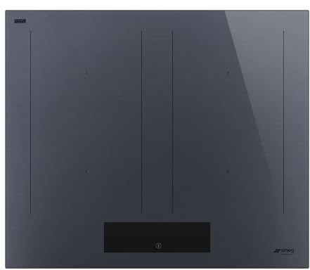 Induction hob with 4 heating zones from Smeg Linea - SIM1643DG
