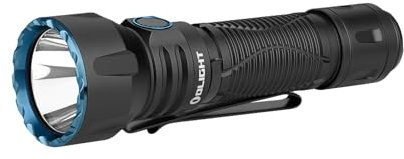 OLIGHT Javelot 1350 Lumens Rechargeable LED Torch with 730m Long-Range Handheld Design, Waterproof Flashlight for Everyday Carry, Outdoors, and Law Enforcement (Matte Black)