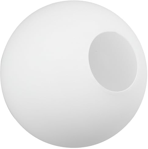 Holibanna Lampenschirm Kugel Glas 5.91In Frosted Lampenschirm Als Deckenlampendiffusor Runde Lichtabdeckung Für Led-Deckenleuchten Hängelampe Wohnzimmer Und Schlafzimmer