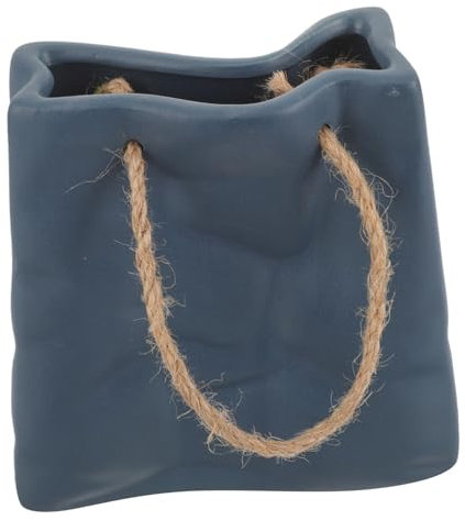 Cabilock Handtaschenförmige Keramik Blumenvase Für Blumenarrangement Dekoration Blumenvase Keramikvasen Vase