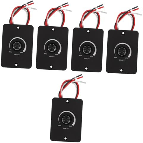 NIYANGLE 5 Dimmer Interruttore Camper Interruttore Luce Camper 12 V Illuminazione