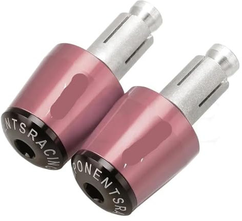 Motorrad-Lenkerstecker Für Afrika Für Twin Für Africatwin CRF1100L CRF 1100L Motorräder Lenker Griffe Kappe Gewicht TeileAnti Vibration Stecker Enden(Pink Black)