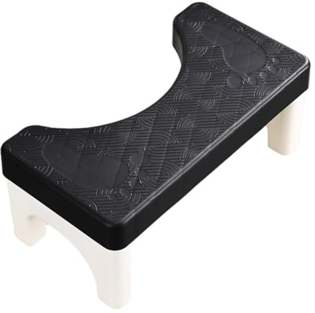 Healvian Ergonomischer Toiletten-hocker Rutschfestem Material Für Erwachsene Und Verbessert Die Toilettensitzhaltung Vielseitig Einsetzbar Als Tritthocker Für Bad Und Büro