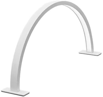 Ohulelks Luz de Media Luna para Escritorio de Uñas, Lámpara de Escritorio USB para Uñas, Pestañas, Tatuajes, Cejas, Lámpara de Mesa LED, Lámpara de Escritorio de Trabajo,