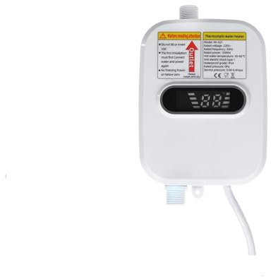 Chauffe-eau Mini Chauffe-eau Électrique Instantané Sans Réservoir, 3500W, Robinet De Cuisine, Chauffage Instantané En 3 Secondes Économisez de l'énergie