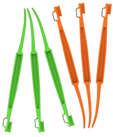 MOLUCKFU 6 Pezzi Sbucciatore per Agrumi Resistente all'Usura Apriscatole Domestico Facile da Trasportare e Utilizzare