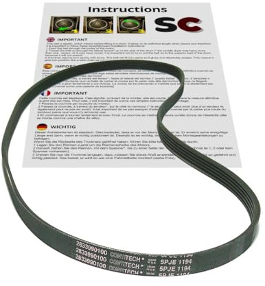 SC Solocorreas - Waschmaschinenriemen 5PJE 1194 (2833990100)