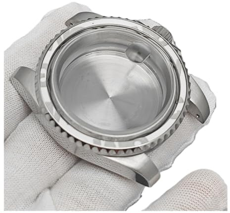 NLNKDTDPAK 41 mm klockfodral 316 i rostfritt stål med mineralförstärkt glas Klockatillbehör Passar for NH35/8215/2836 rörelse(2836 Case)